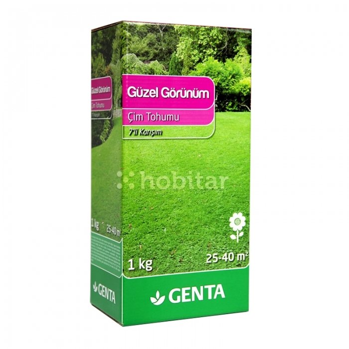 Genta Güzel Görünüm Çim Tohumu 1 Kg